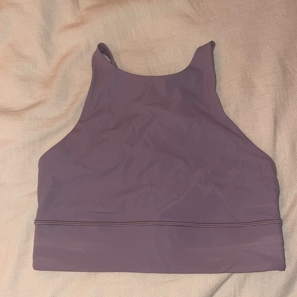 Lululemon size 8 high neck sports bra